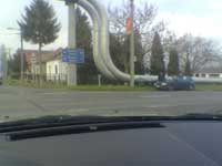 Balesetveszly a traffipax miatt
