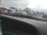 Miskolc, szablytalan traffipax